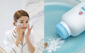 Cách làm trắng da toàn thân bằng phấn rôm an toàn