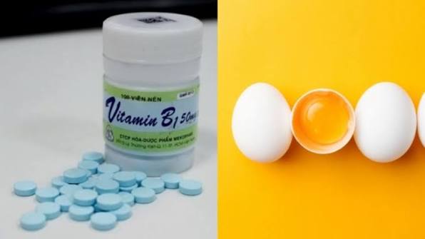 Mặt nạ vitamin B1 kết hợp trứng gà và chanh giúp se khít lỗ chân lông, cấp dưỡng chất phục hồi và hỗ trợ bật tông da; cần gia giảm chanh hợp lý để tránh kích ứng.