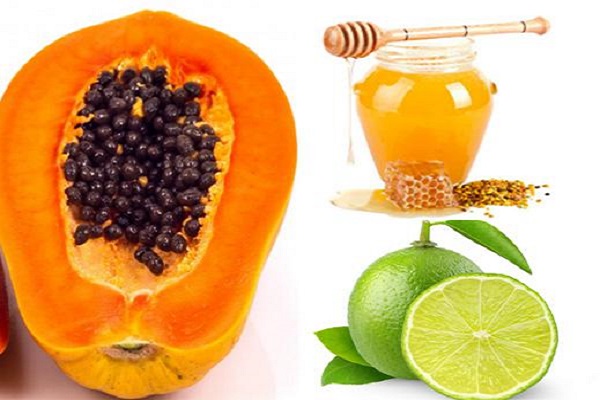 Tẩy tế bào chết dịu nhẹ và dưỡng sáng da bằng đu đủ và mật ong an toàn, không kích ứng.
